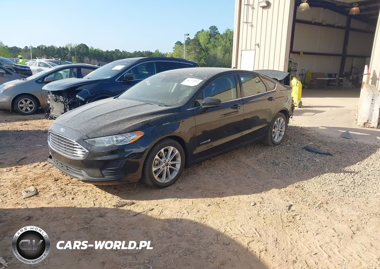 2019 Ford Fusion Hybrid Se VIN:3FA6P0LUXKR255624 - 2