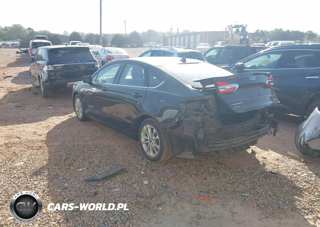 2019 Ford Fusion Hybrid Se VIN:3FA6P0LUXKR255624 - 3