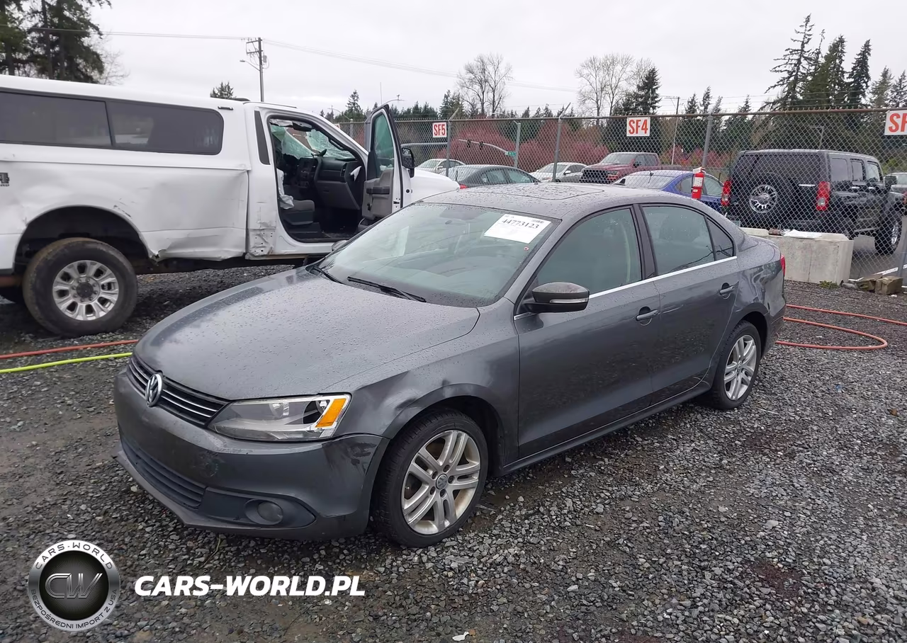 2012 Volkswagen Jetta 2.0L Tdi VIN:3VWLL7AJ6CM362062 - 2