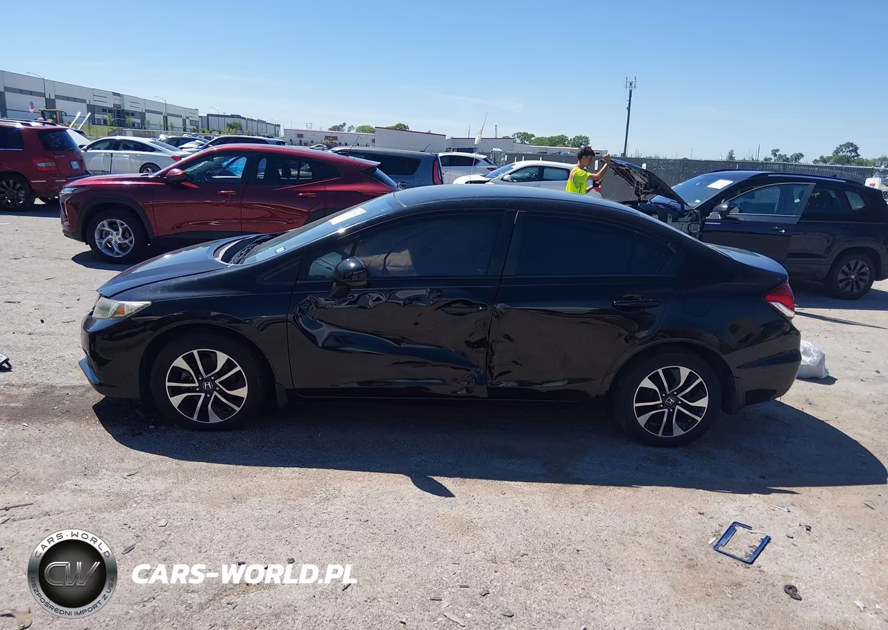 2013 Honda Civic Lx VIN:2HGFB2F54DH565258 - 14