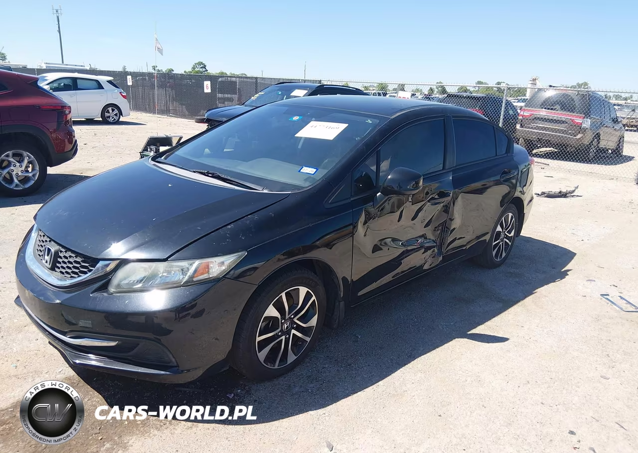 2013 Honda Civic Lx VIN:2HGFB2F54DH565258 - 2