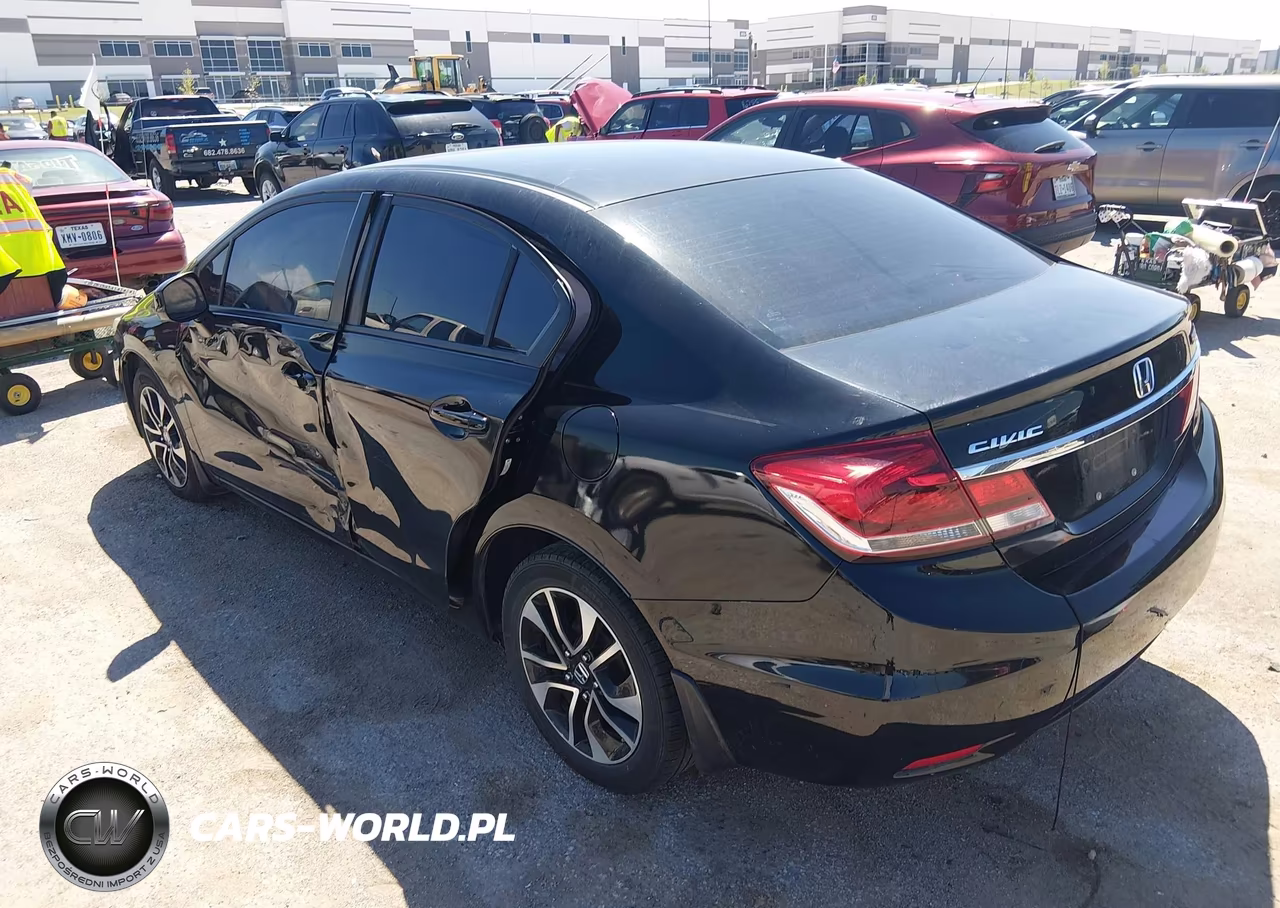 2013 Honda Civic Lx VIN:2HGFB2F54DH565258 - 3