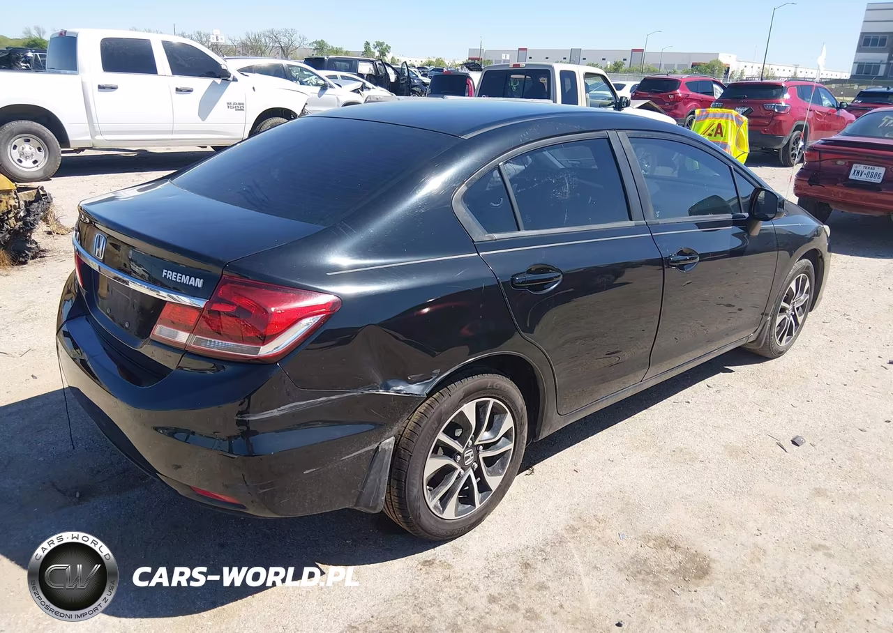 2013 Honda Civic Lx VIN:2HGFB2F54DH565258 - 4