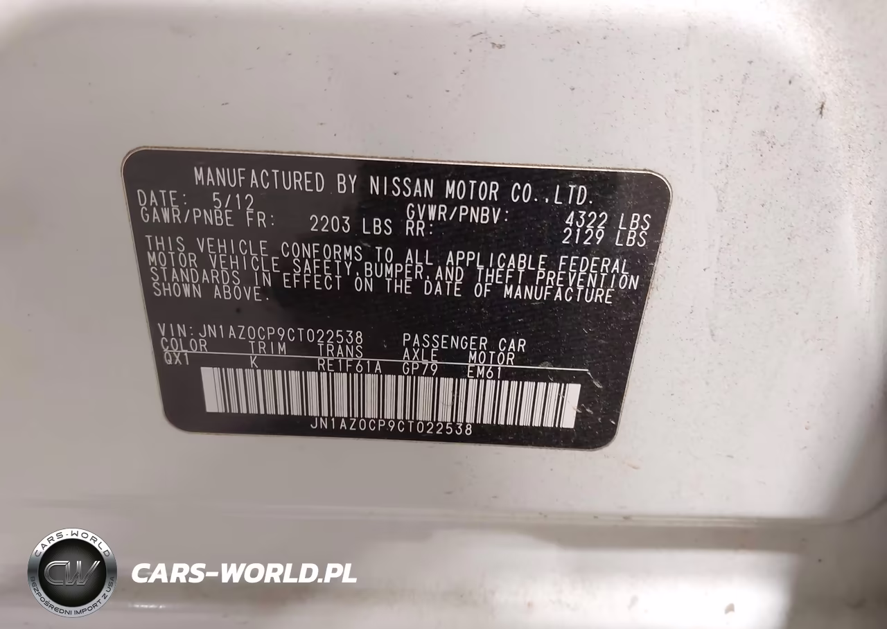 2012 Nissan Leaf Sl VIN:JN1AZ0CP9CT022538 - 9