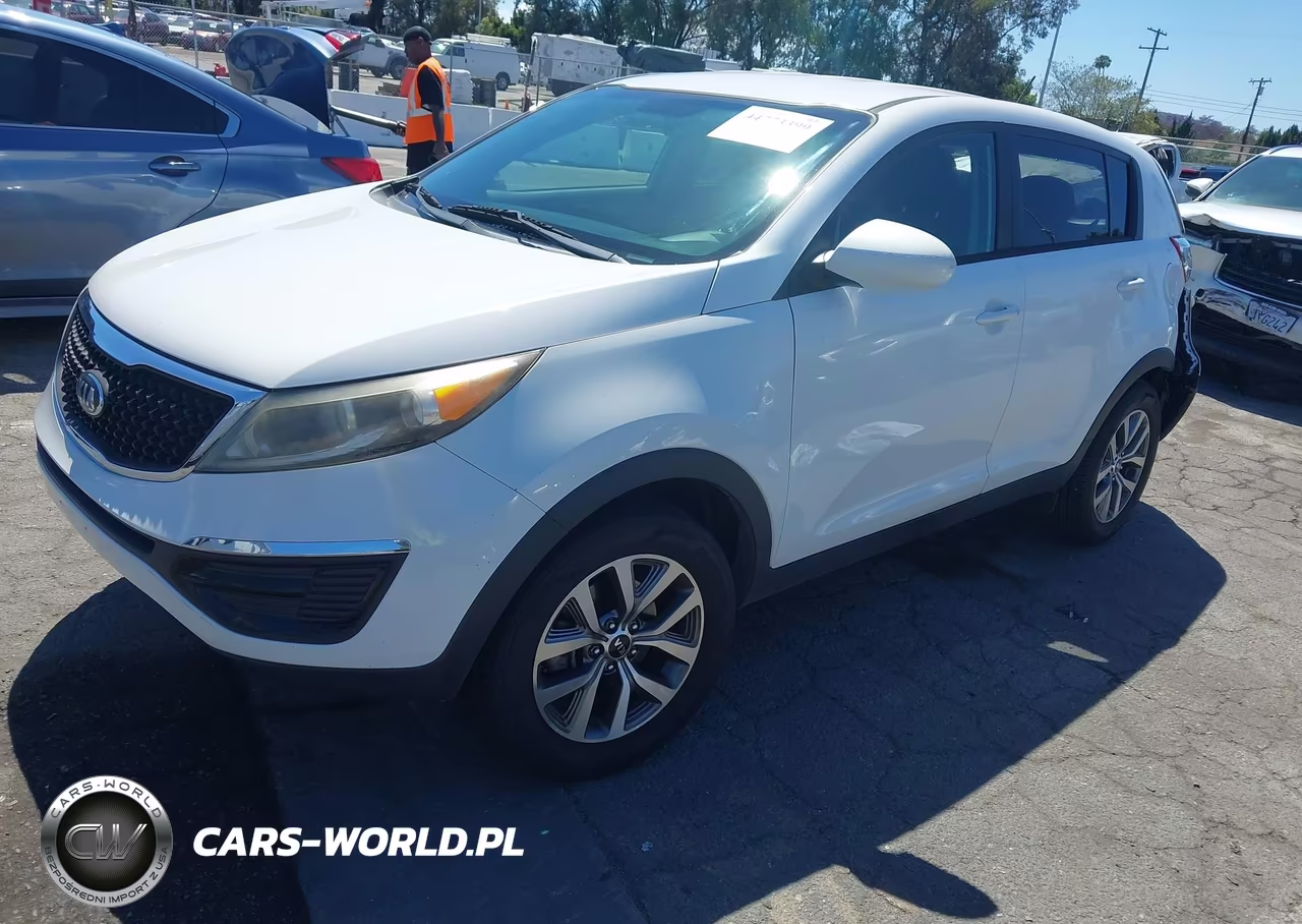2014 Kia Sportage Lx VIN:KNDPB3AC5E7580329 - 2