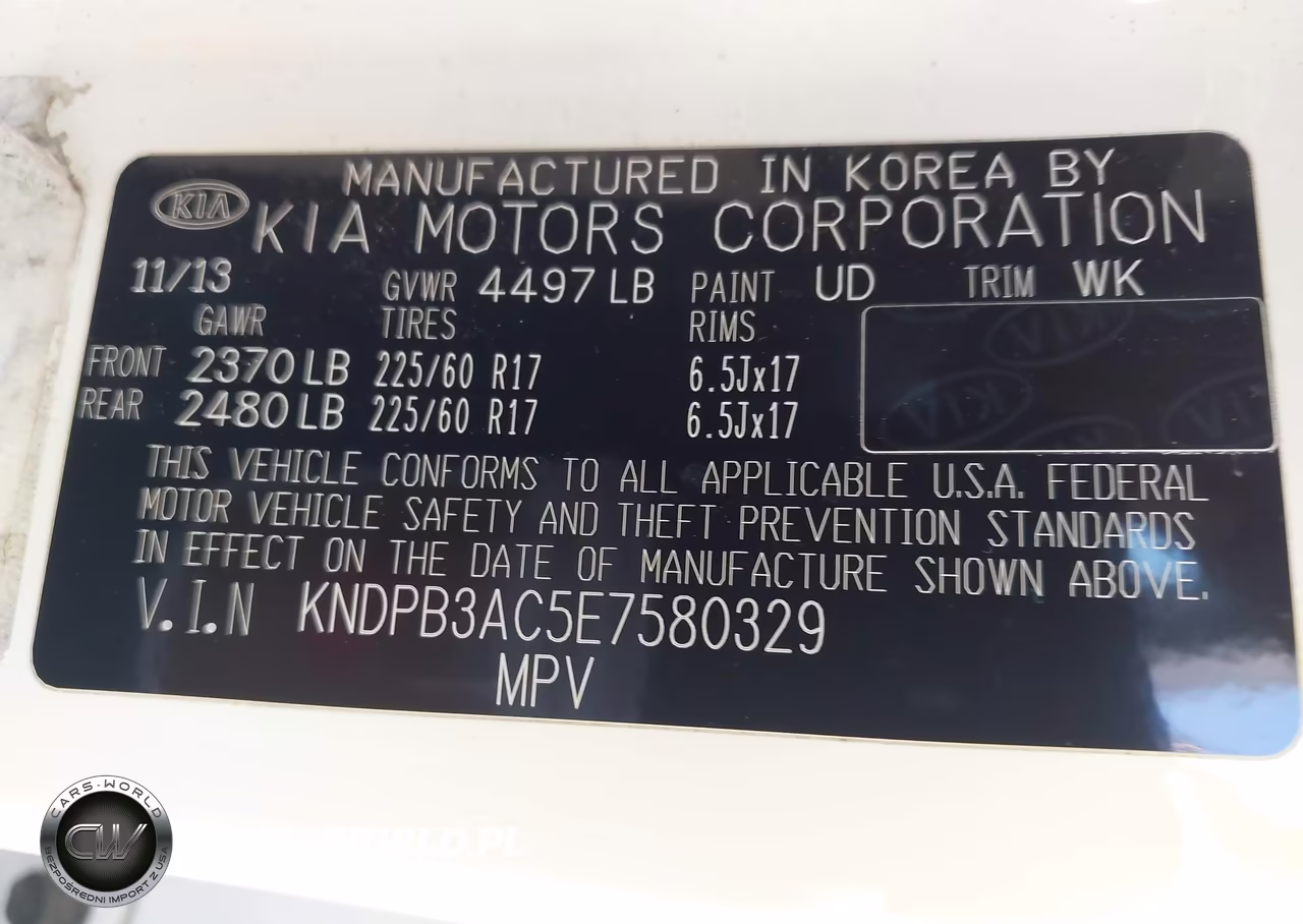 2014 Kia Sportage Lx VIN:KNDPB3AC5E7580329 - 9