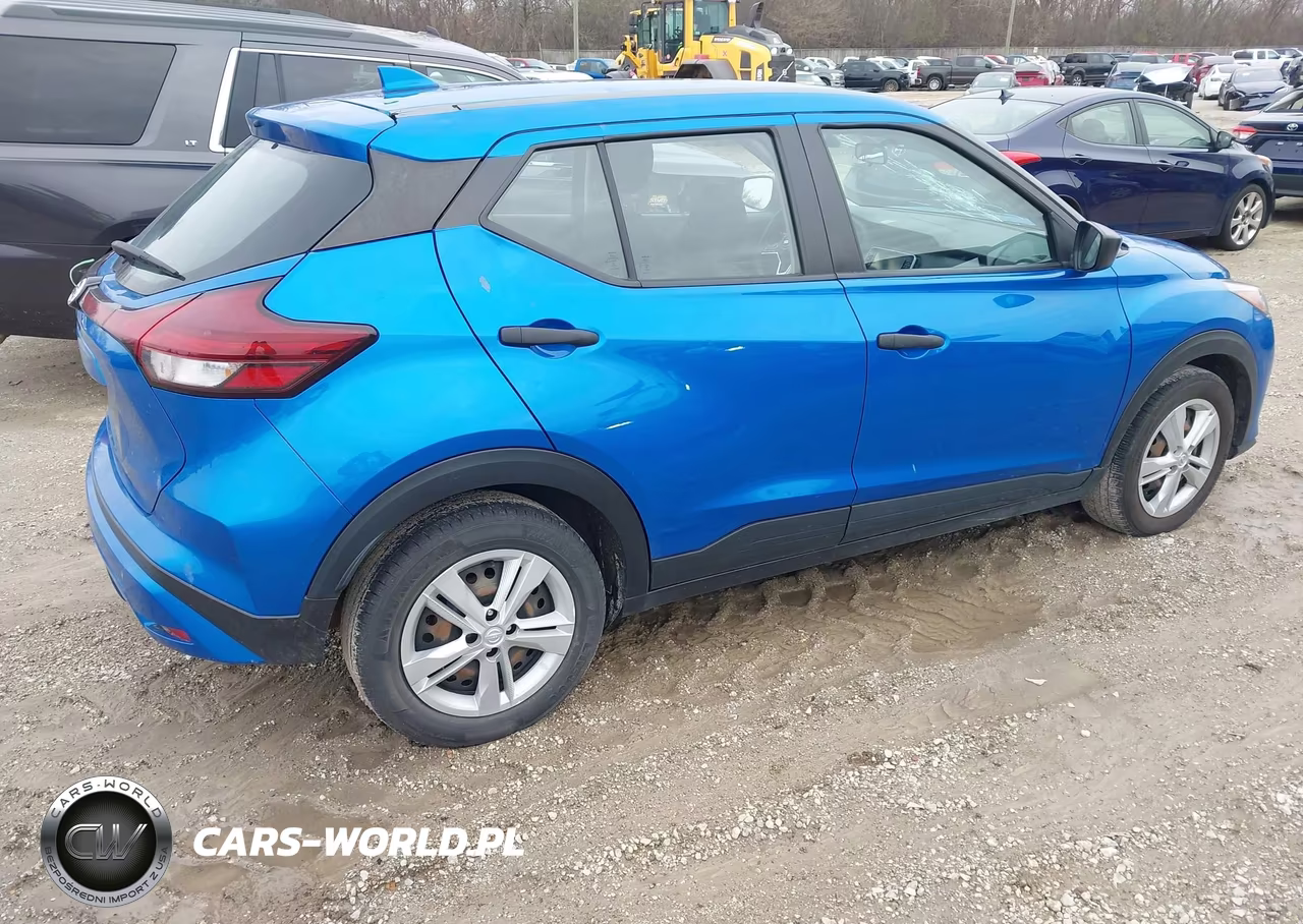 2021 Nissan Kicks S Xtronic Cvt VIN:3N1CP5BV1ML530858 - 4