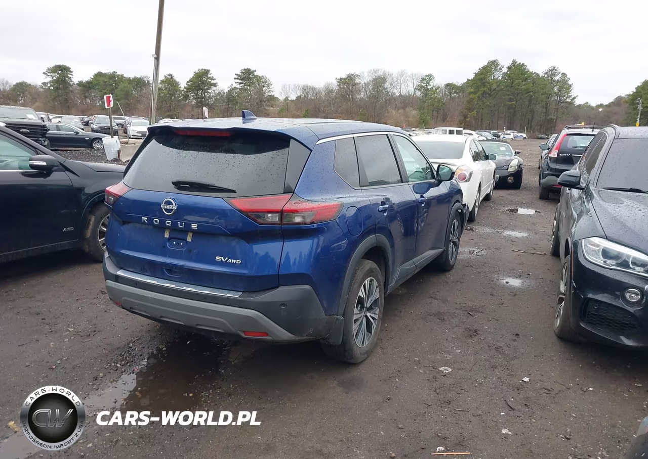 2022 Nissan Rogue Sv Intelligent Awd VIN:5N1BT3BB7NC725712 - 4