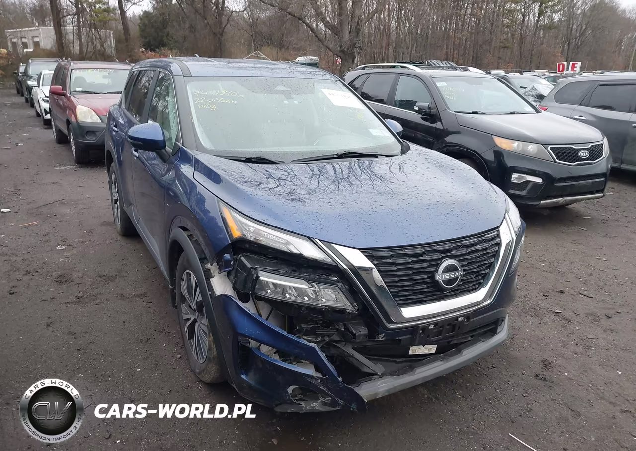 2022 Nissan Rogue Sv Intelligent Awd VIN:5N1BT3BB7NC725712 - 6