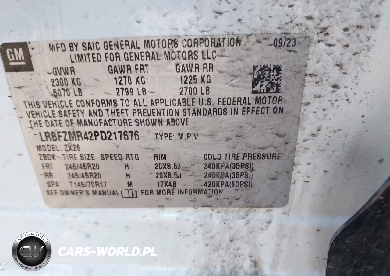 2023 Buick Envision Preferred Awd VIN:LRBFZMR42PD217676 - 9