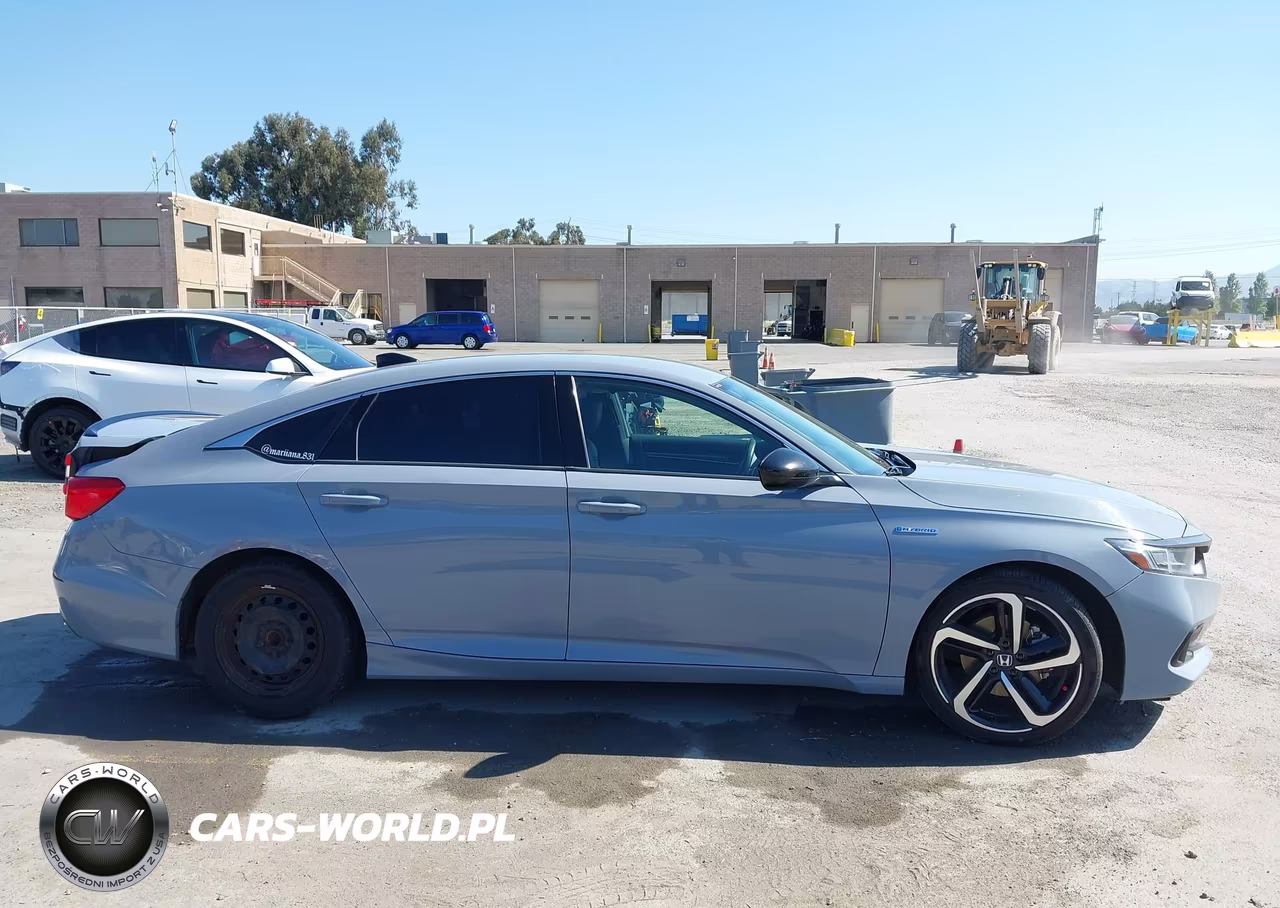 2022 Honda Accord Hybrid Sport VIN:1HGCV3F20NA004142 - 13