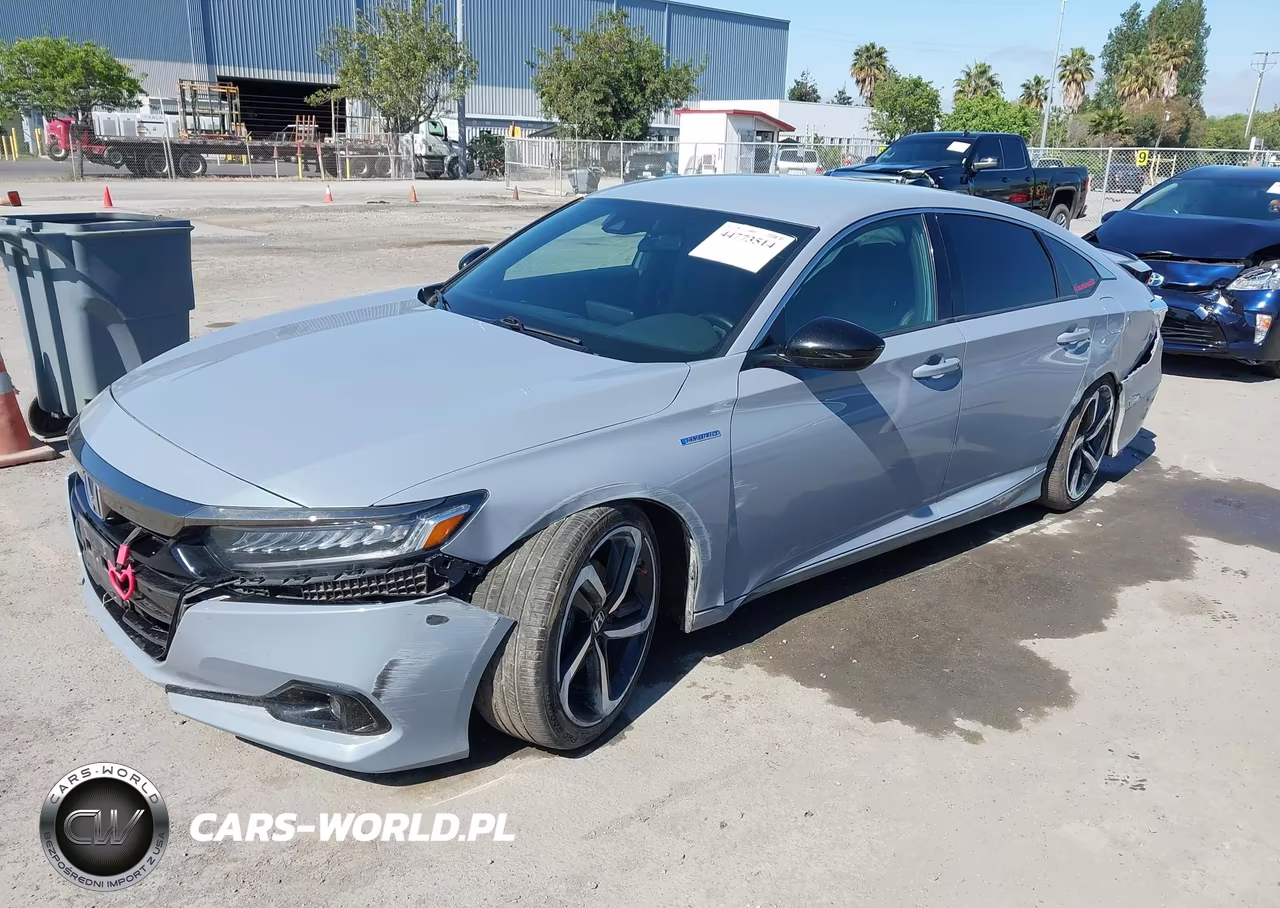 2022 Honda Accord Hybrid Sport VIN:1HGCV3F20NA004142 - 2