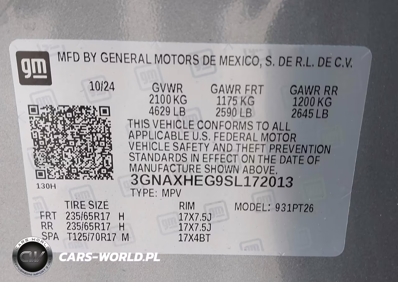 2025 Chevrolet Equinox Fwd Lt VIN:3GNAXHEG9SL172013 - 9