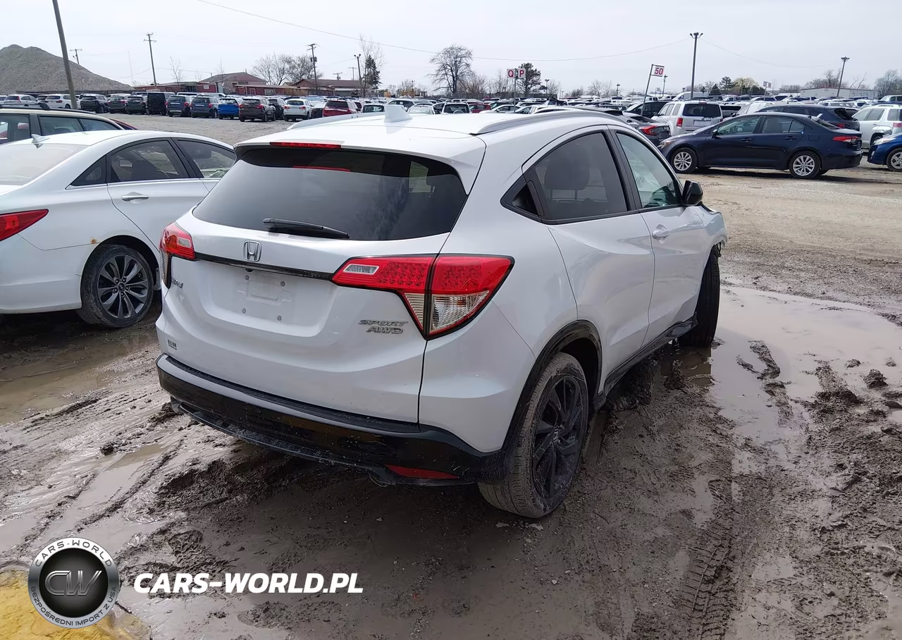 2021 Honda Hr-V Awd Sport VIN:3CZRU6H18MM704293 - 4