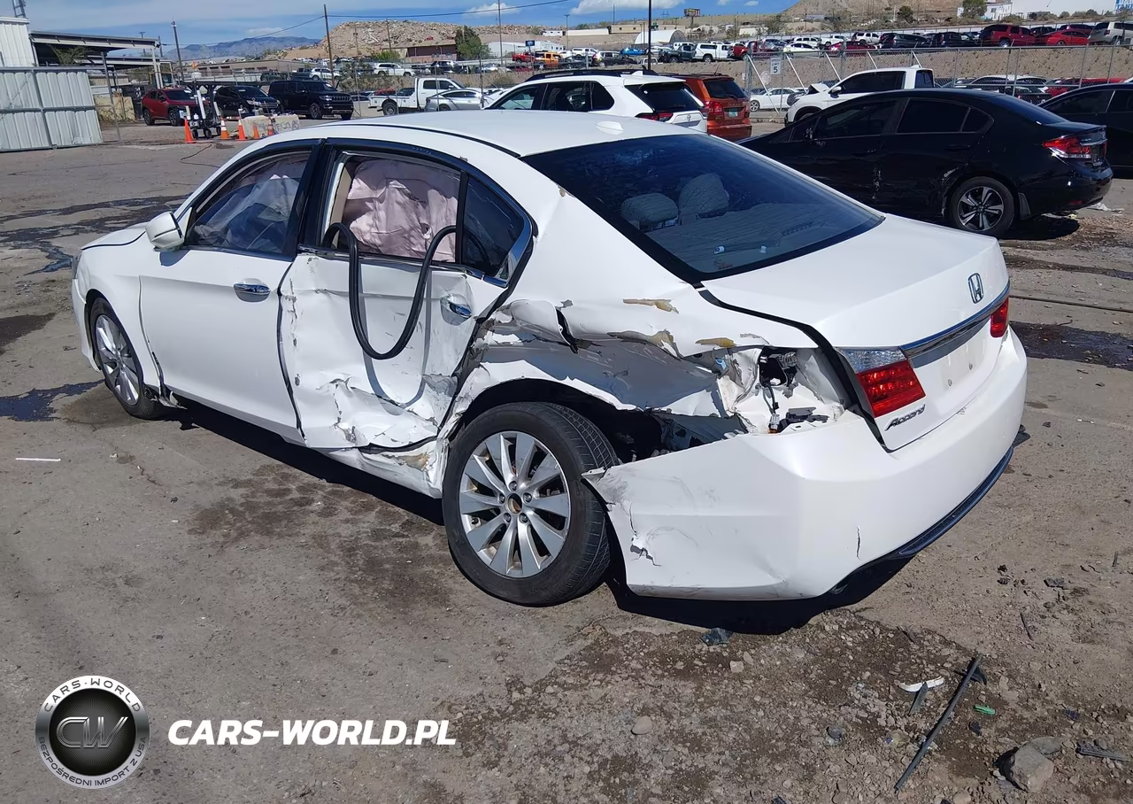 2015 Honda Accord Ex-L V-6 VIN:1HGCR3F86FA035194 - 3