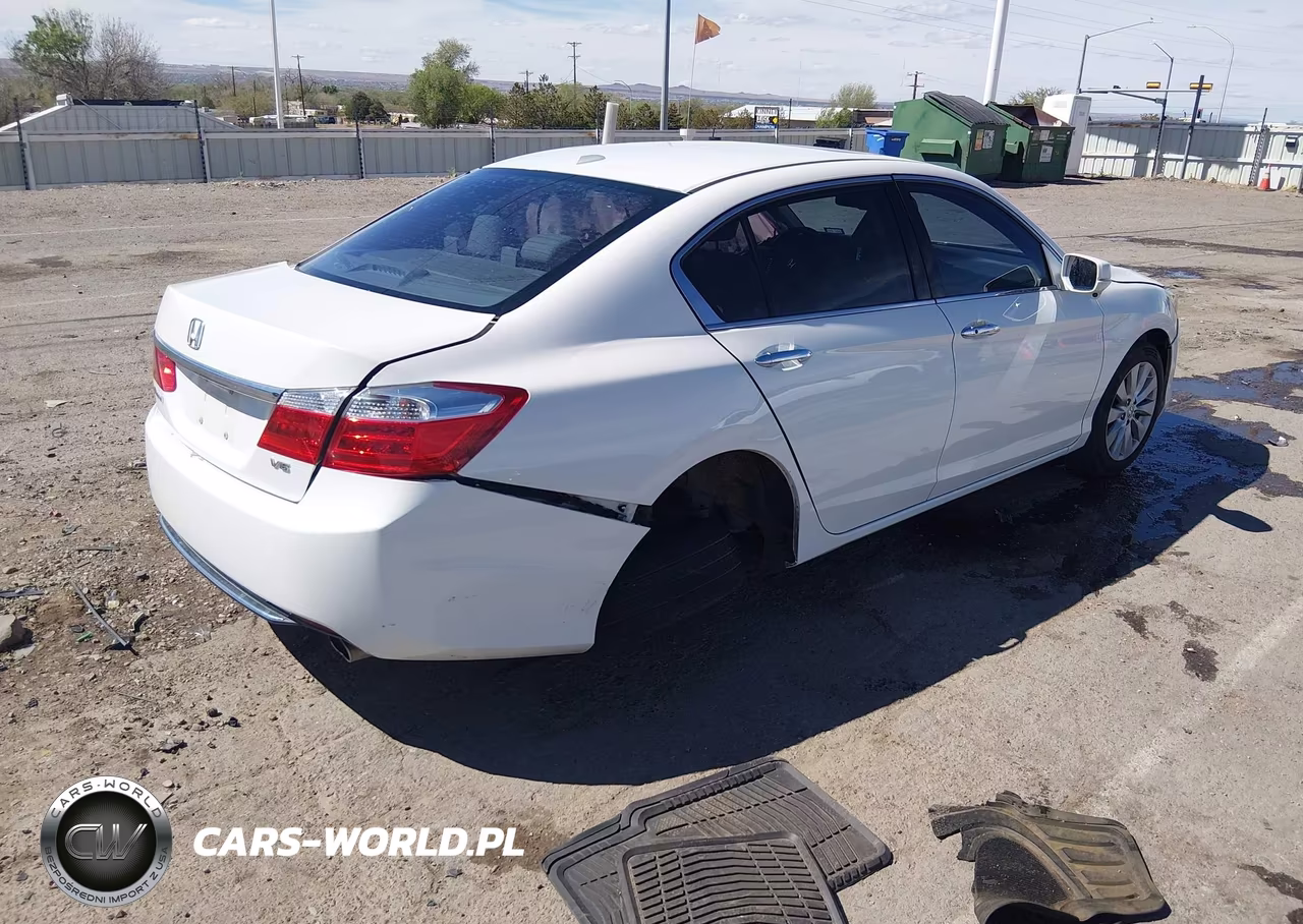2015 Honda Accord Ex-L V-6 VIN:1HGCR3F86FA035194 - 4