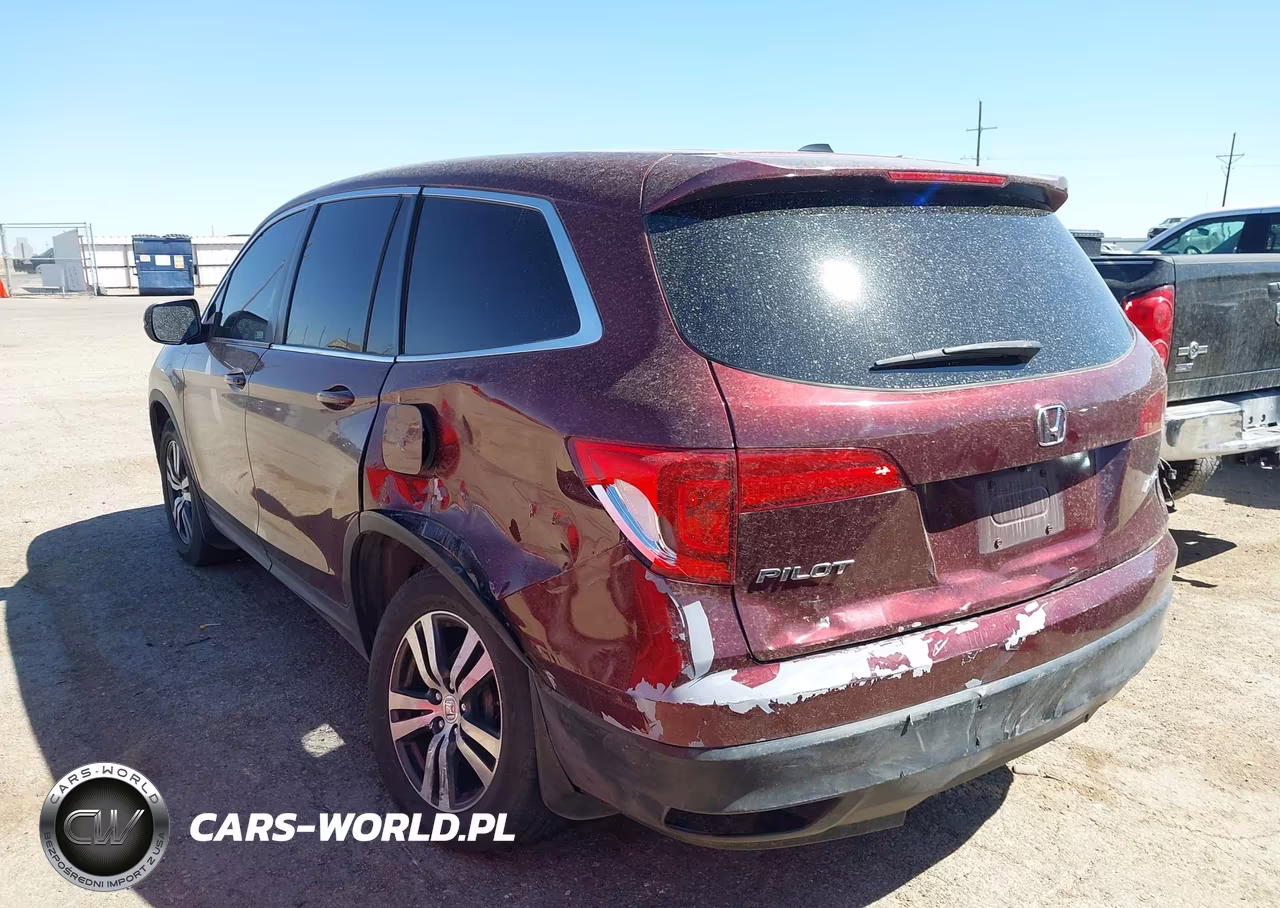 2018 Honda Pilot Ex-L VIN:5FNYF6H58JB063970 - 3
