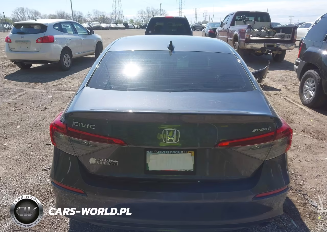 2022 Honda Civic Sport VIN:2HGFE2F51NH554954 - 16