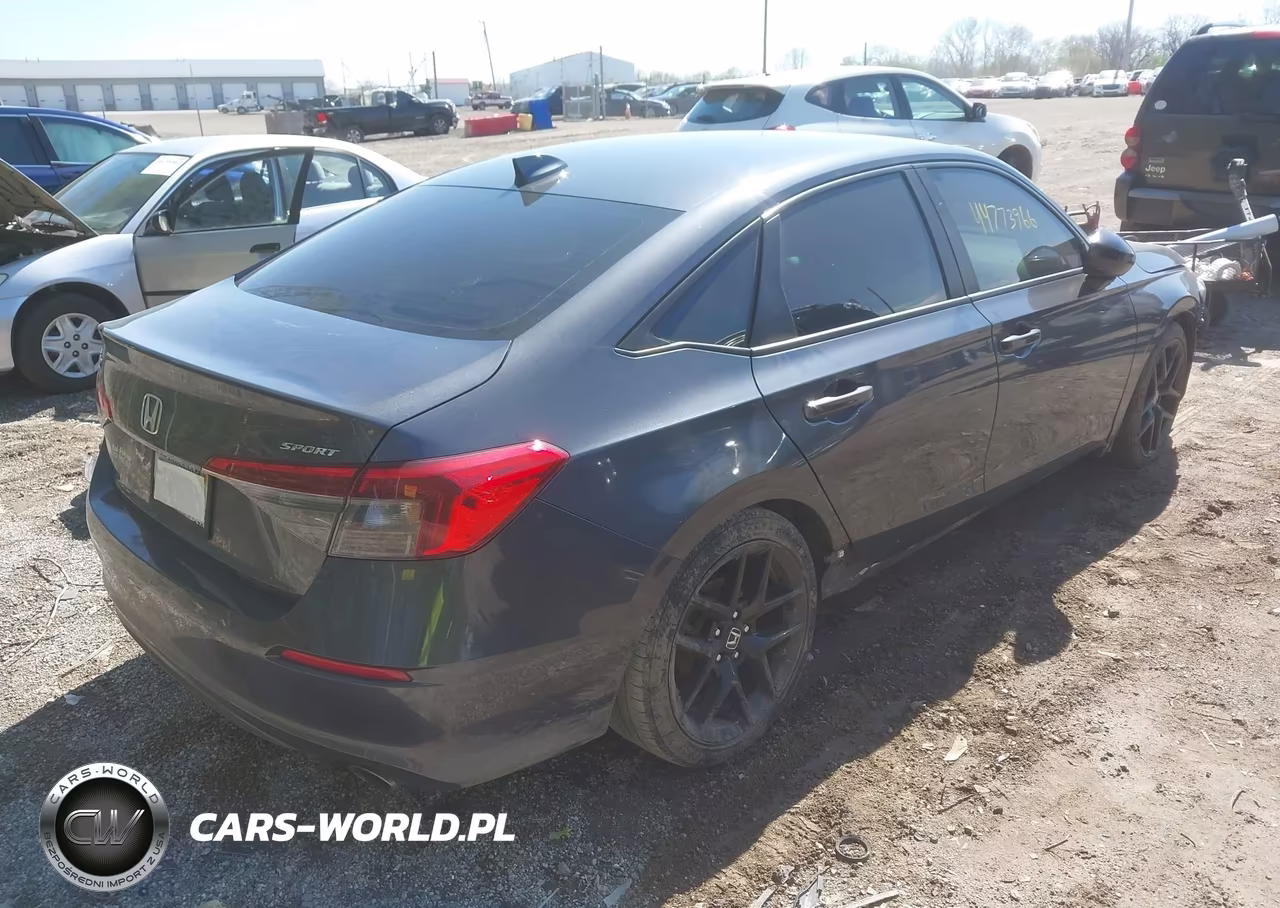 2022 Honda Civic Sport VIN:2HGFE2F51NH554954 - 4