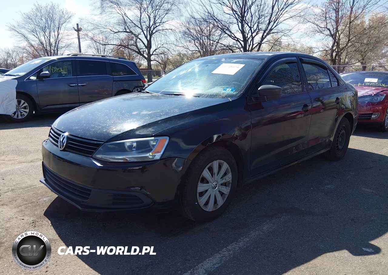 2012 Volkswagen Jetta 2.0L S VIN:3VW2K7AJ5CM320979 - 2