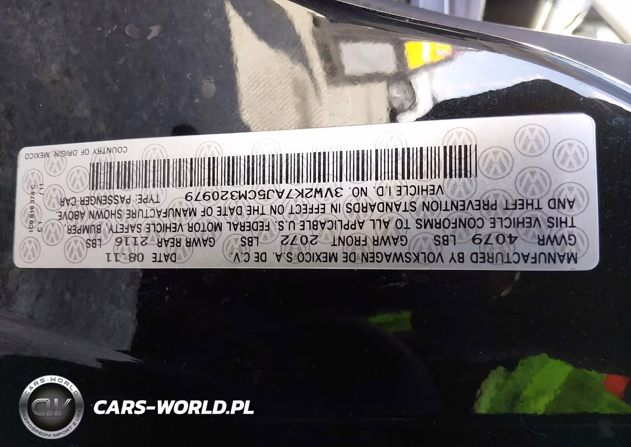 2012 Volkswagen Jetta 2.0L S VIN:3VW2K7AJ5CM320979 - 9