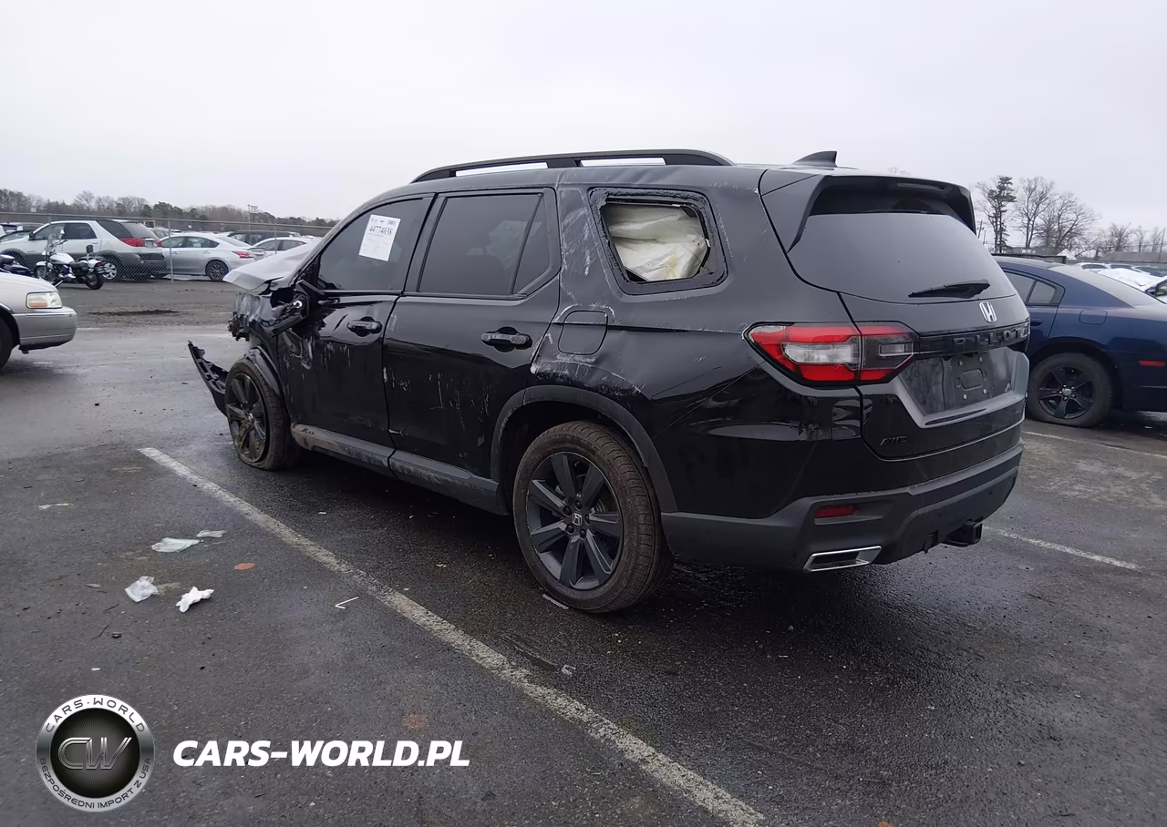 2025 Honda Pilot Sport VIN:5FNYG1H38SB097486 - 3