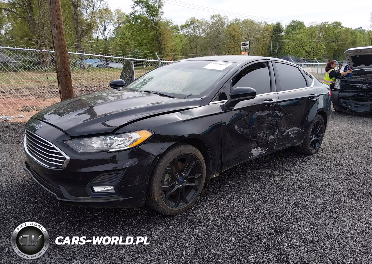 2019 Ford Fusion Se VIN:3FA6P0HD4KR228833 - 2