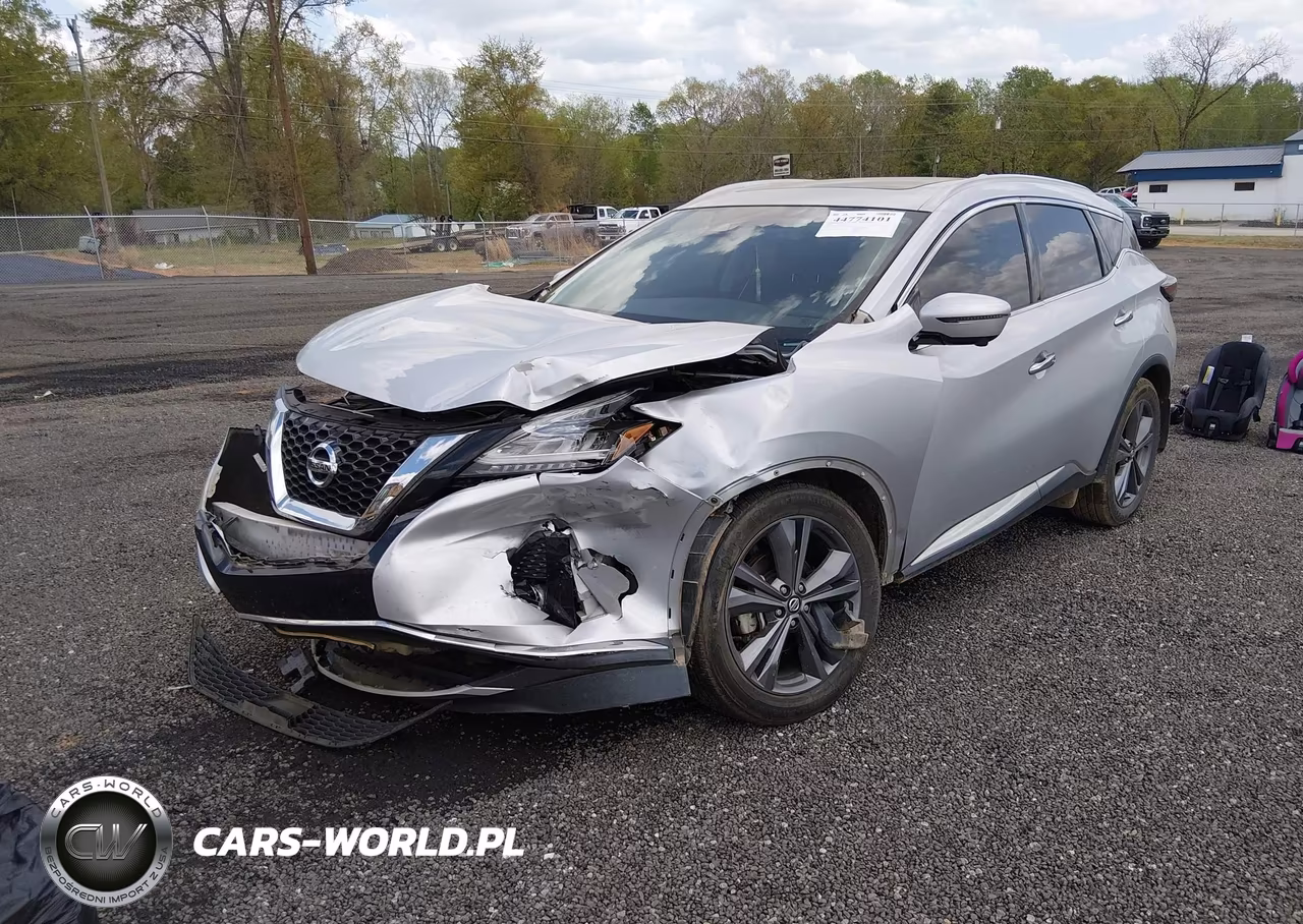 2020 Nissan Murano Platinum Fwd VIN:5N1AZ2DJ3LN172924 - 2