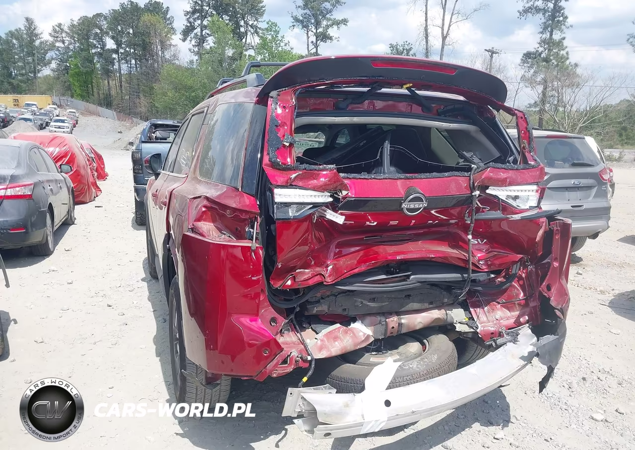 2024 Nissan Pathfinder Sv Fwd VIN:5N1DR3BAXRC210935 - 3