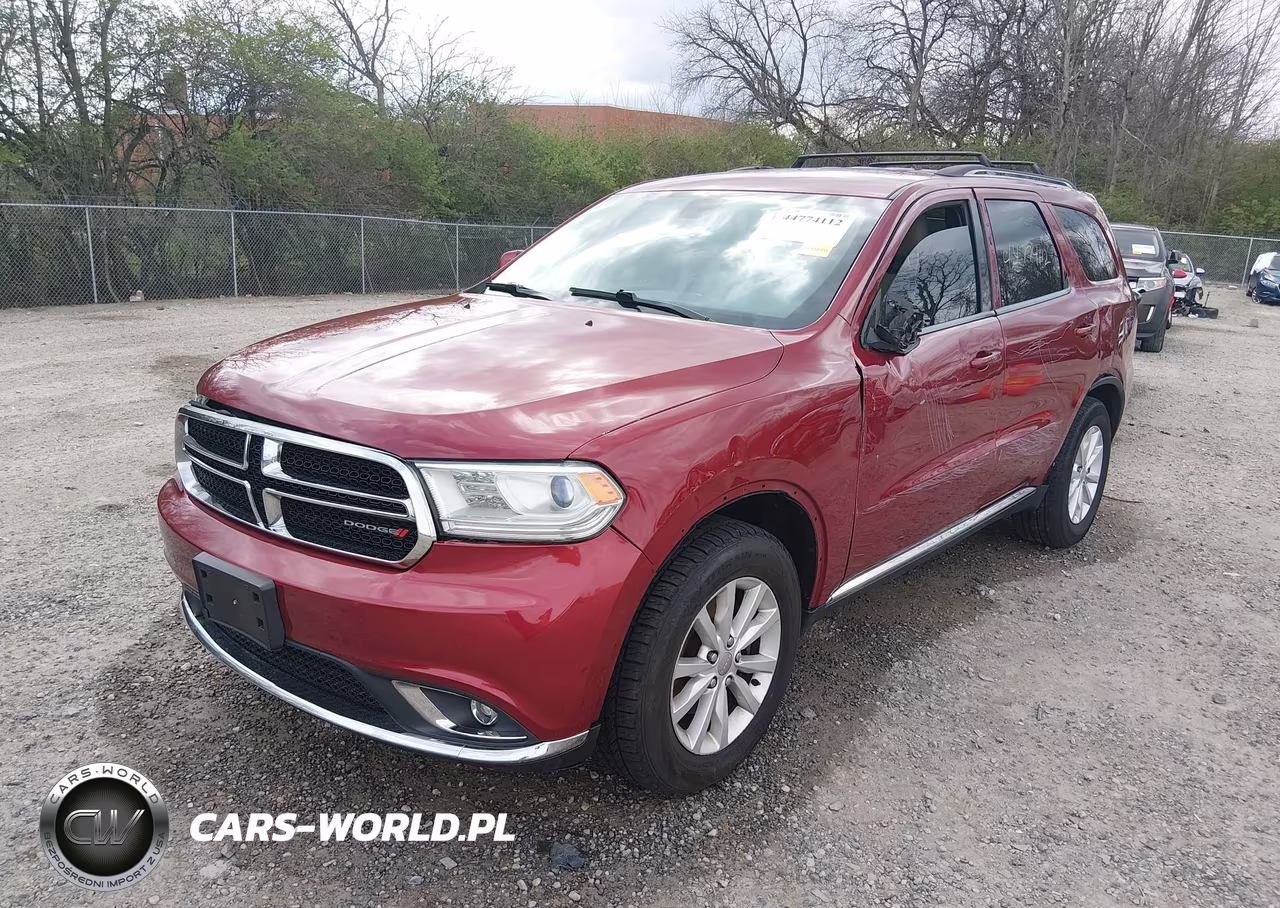2014 Dodge Durango Sxt VIN:1C4RDJAG0EC562533 - 2