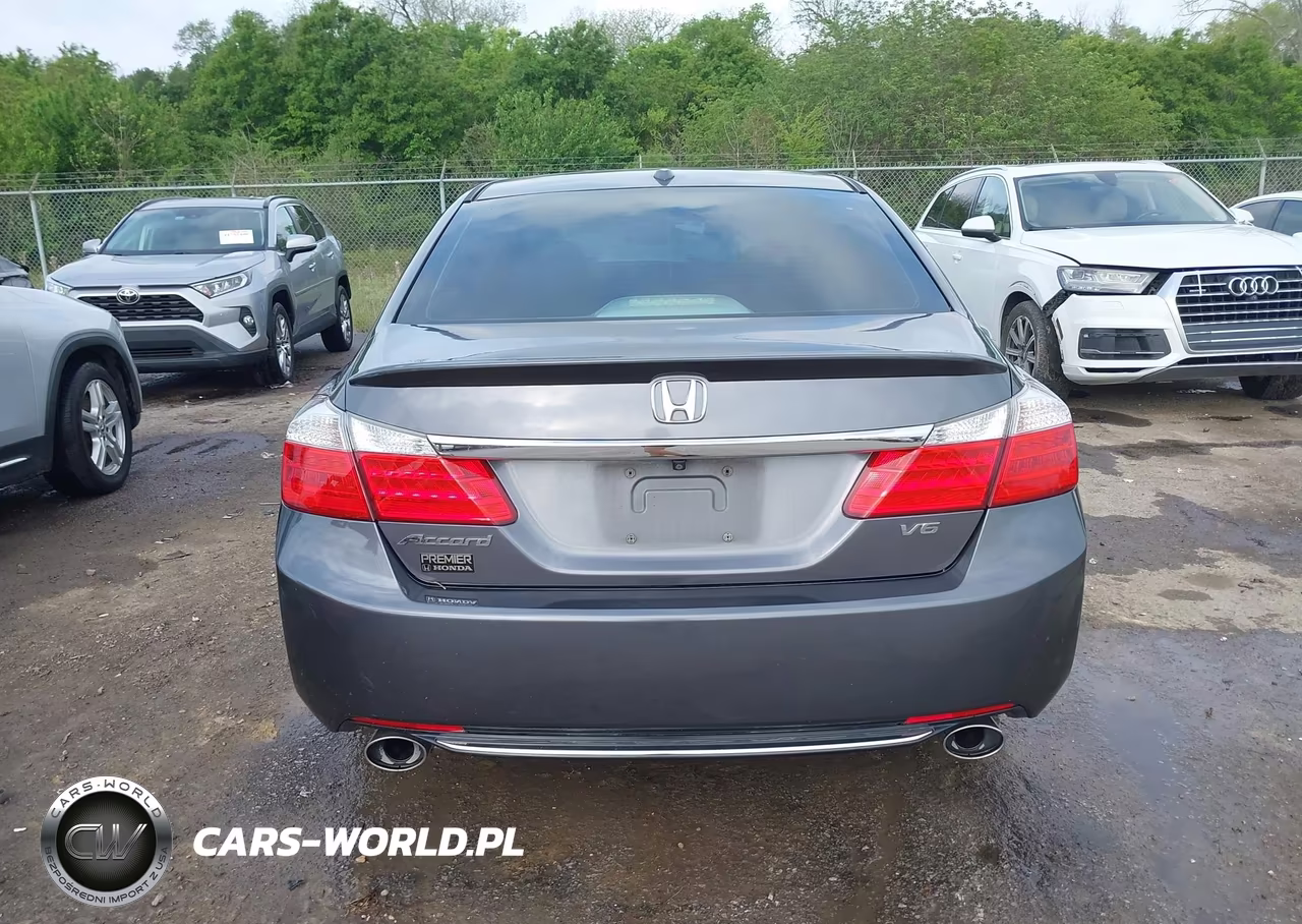 2014 Honda Accord Ex-L V-6 VIN:1HGCR3F89EA018615 - 16