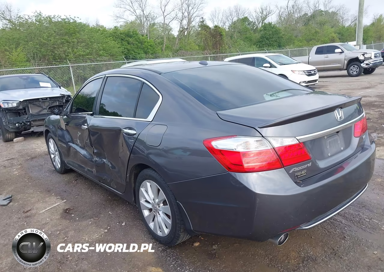 2014 Honda Accord Ex-L V-6 VIN:1HGCR3F89EA018615 - 3