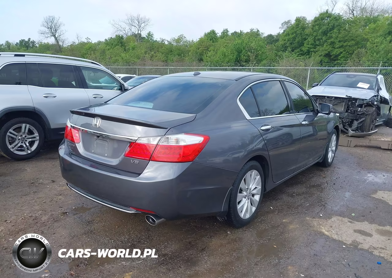 2014 Honda Accord Ex-L V-6 VIN:1HGCR3F89EA018615 - 4