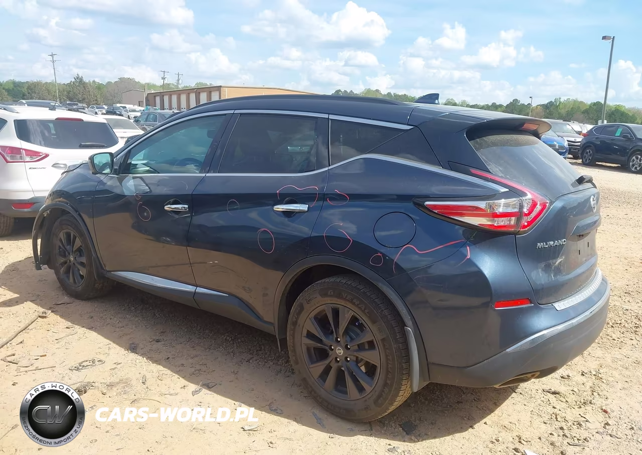 2017 Nissan Murano Sv VIN:5N1AZ2MH1HN146343 - 3