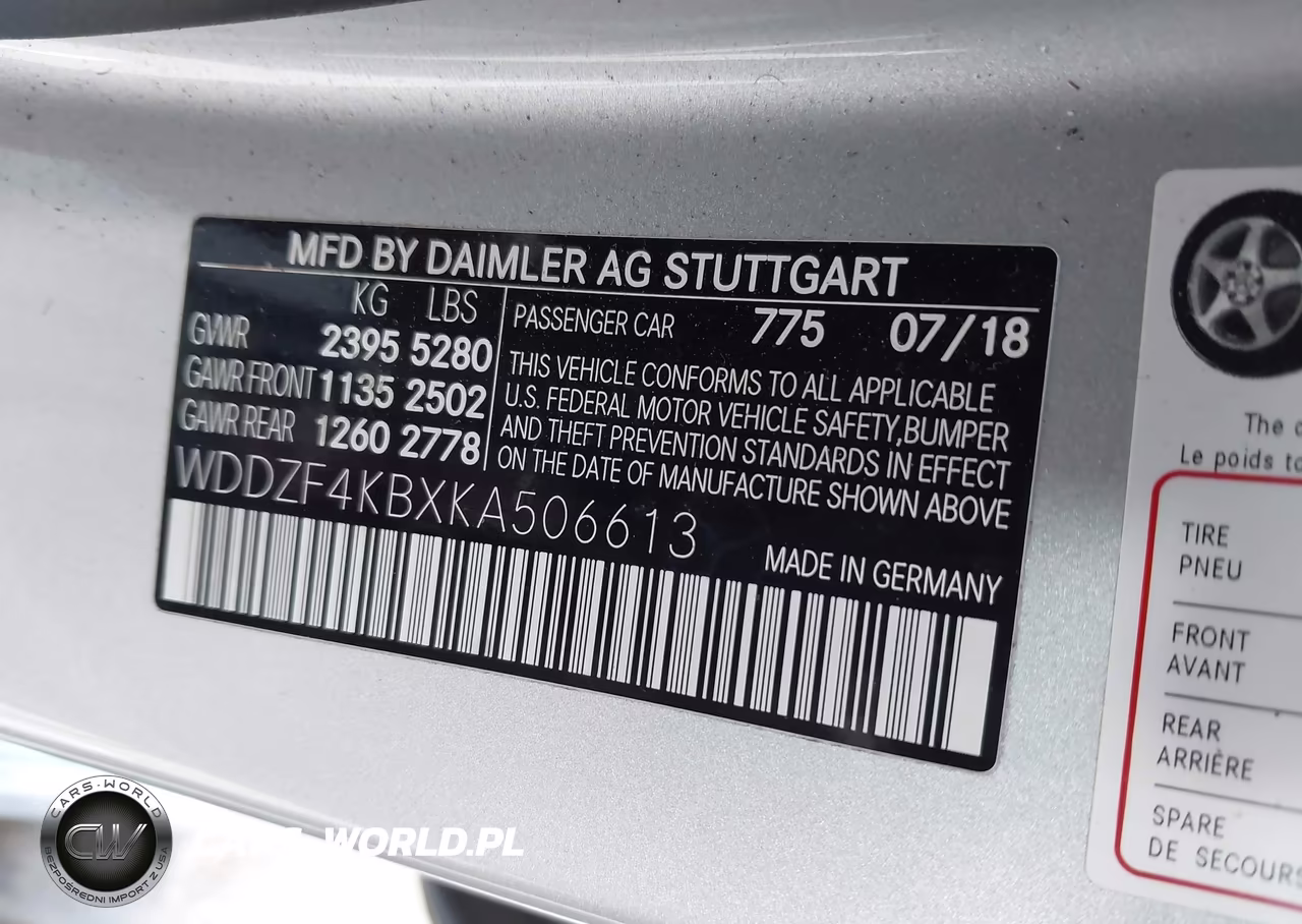 2019 Mercedes-Benz E 300 4Matic VIN:WDDZF4KBXKA506613 - 9