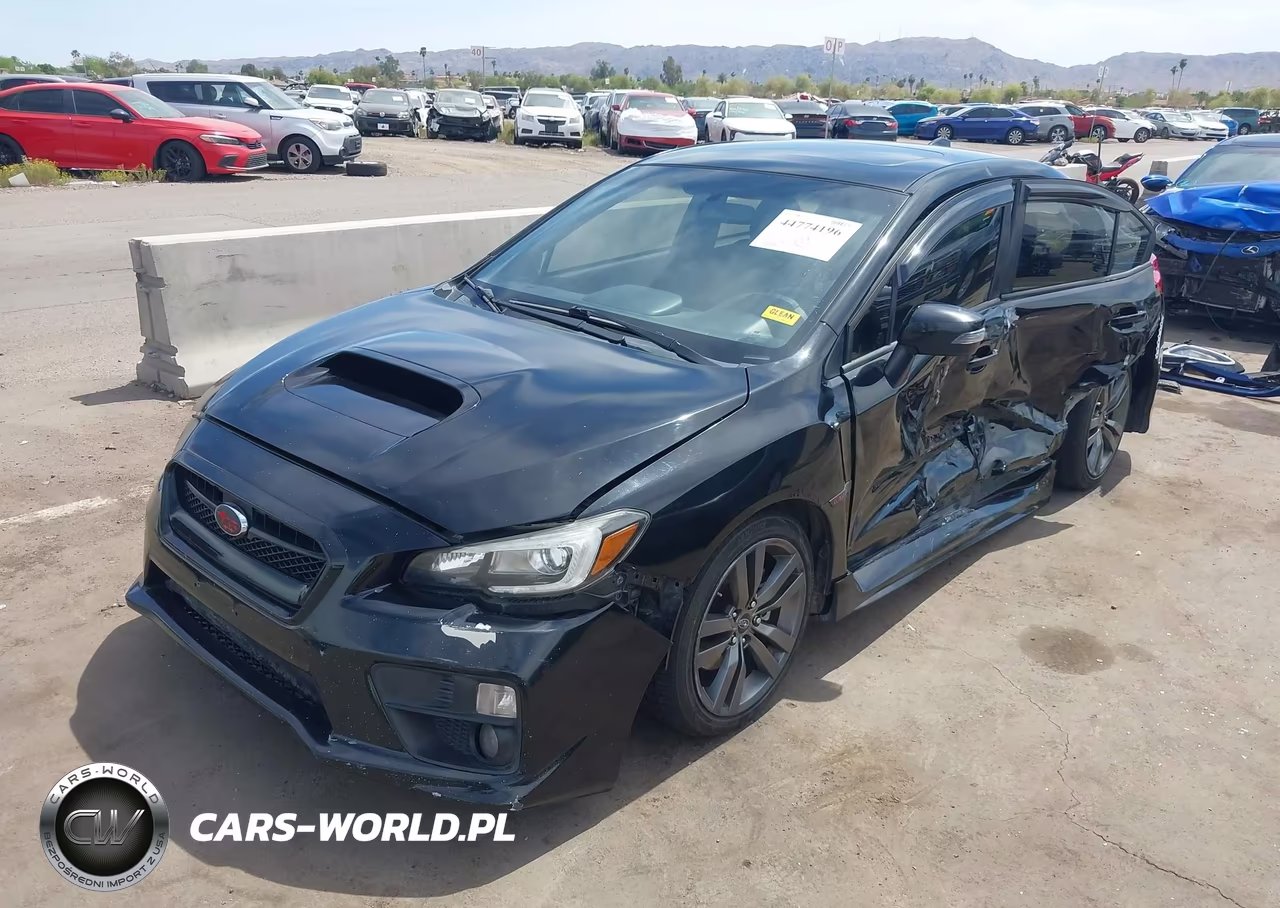 2016 Subaru Wrx Limited VIN:JF1VA1N69G8806281 - 2