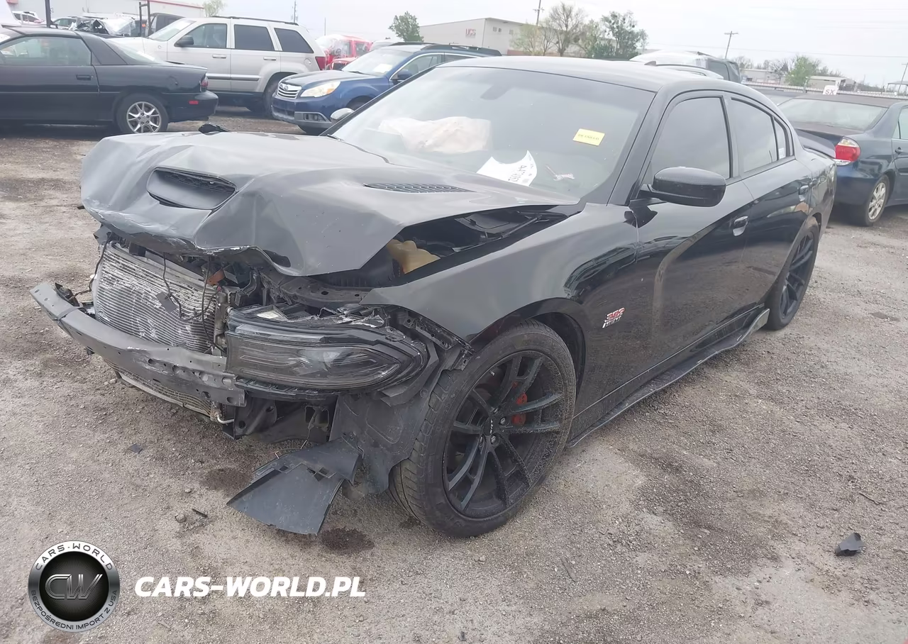 2018 Dodge Charger R-T Scat Pack Rwd VIN:2C3CDXGJ3JH335411 - 2