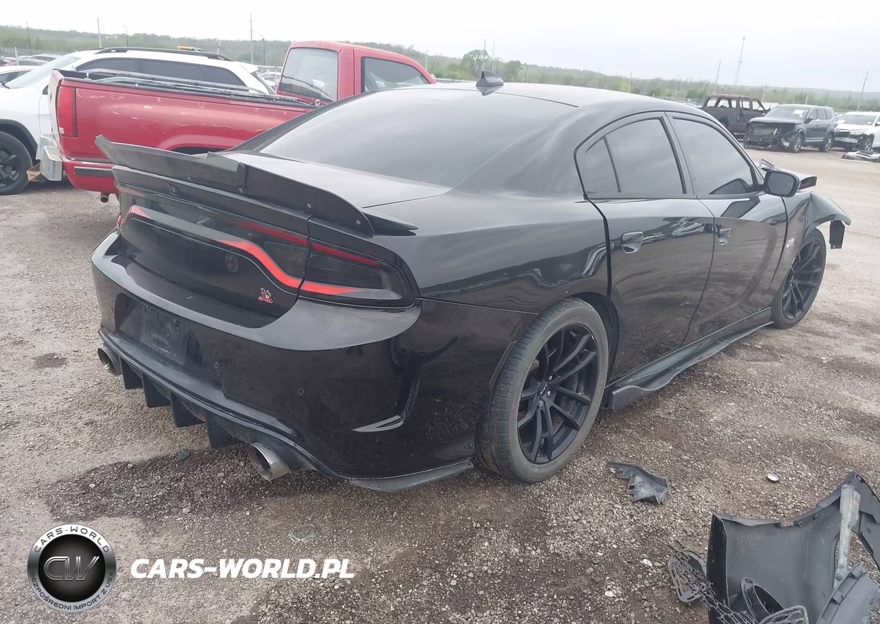 2018 Dodge Charger R-T Scat Pack Rwd VIN:2C3CDXGJ3JH335411 - 4
