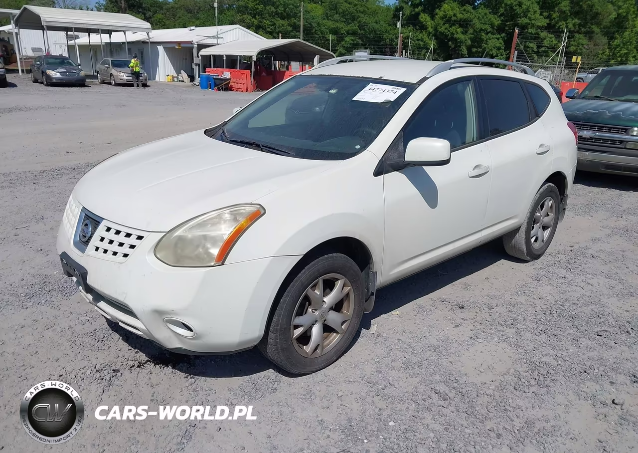 2008 Nissan Rogue Sl VIN:JN8AS58T68W003606 - 2