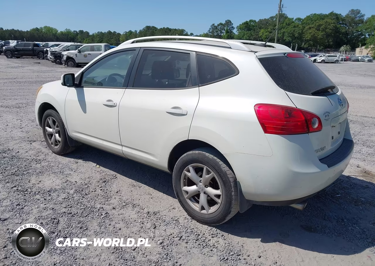 2008 Nissan Rogue Sl VIN:JN8AS58T68W003606 - 3
