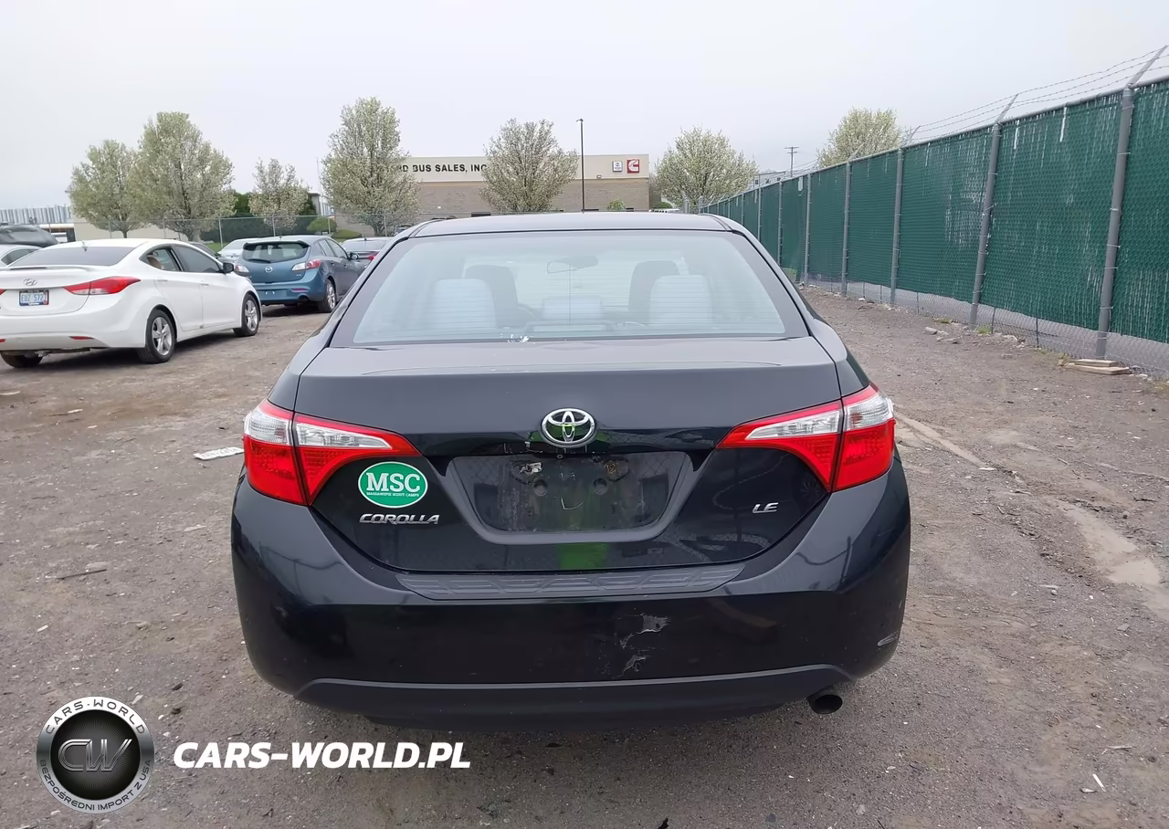2015 Toyota Corolla Le VIN:2T1BURHE6FC315255 - 17