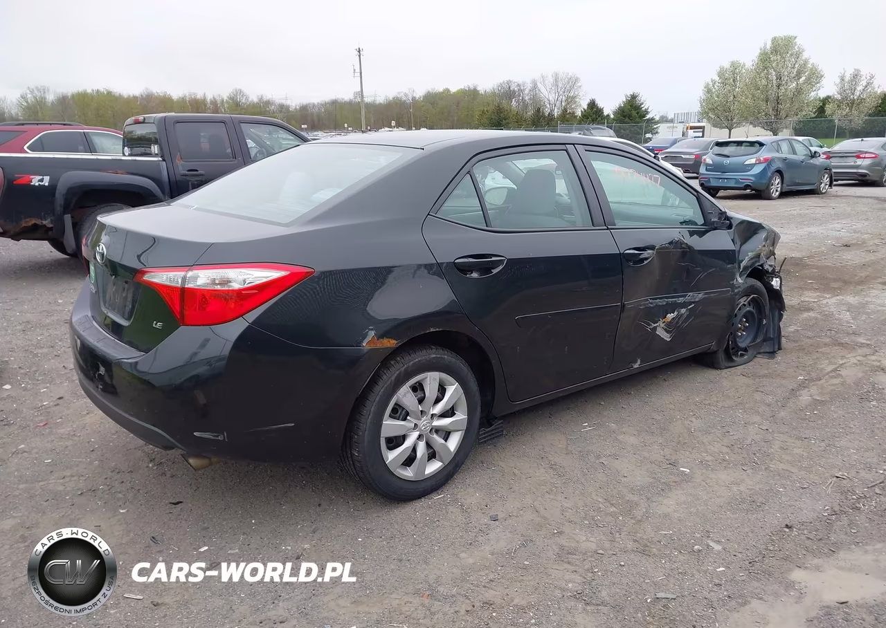 2015 Toyota Corolla Le VIN:2T1BURHE6FC315255 - 4