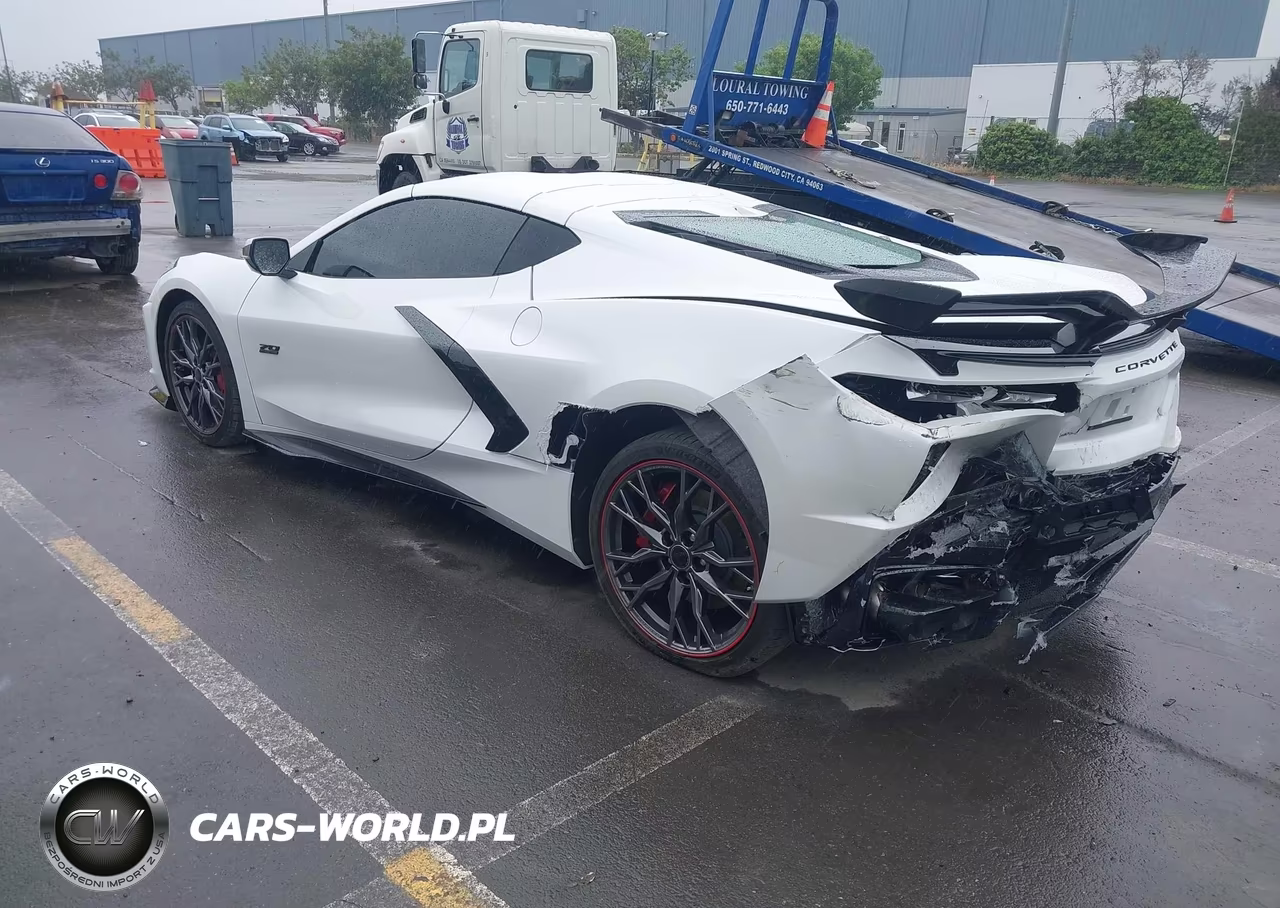 2023 Chevrolet Corvette Stingray Rwd 3Lt VIN:1G1YC2D47P5502562 - 3