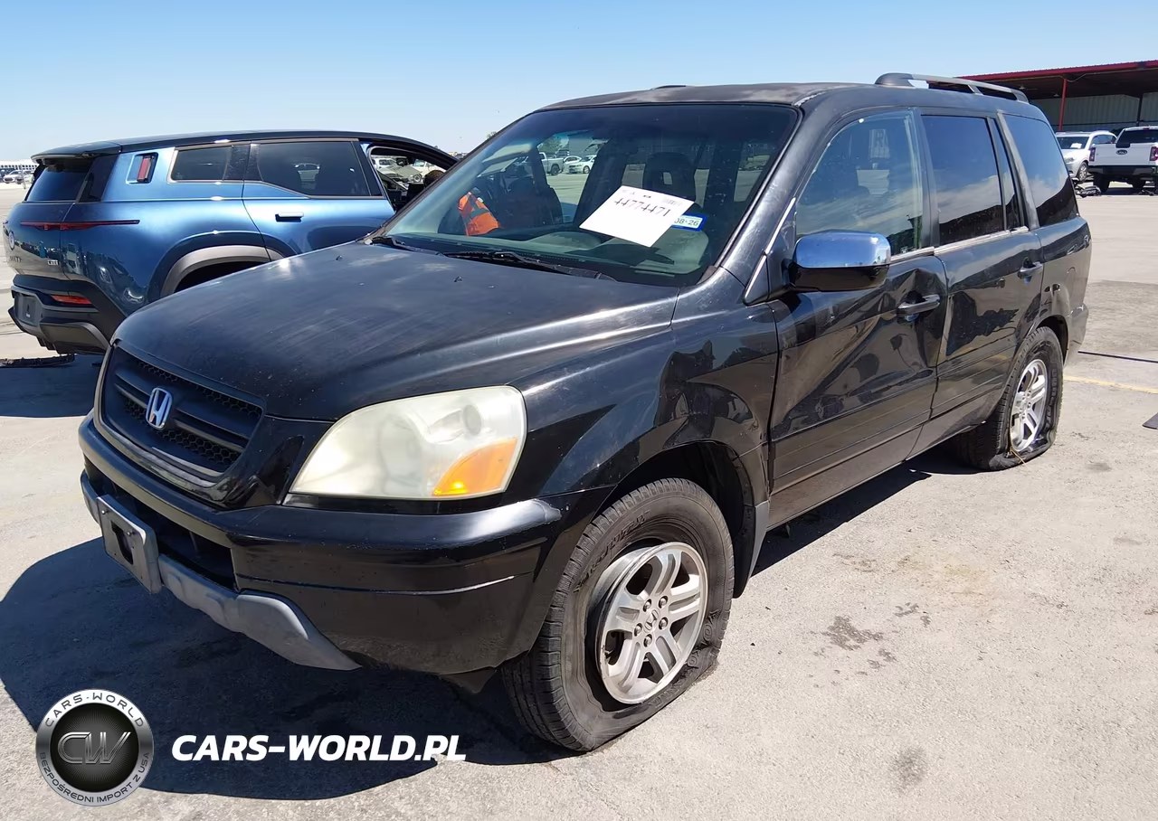 2003 Honda Pilot Ex-L VIN:2HKYF18563H558756 - 2