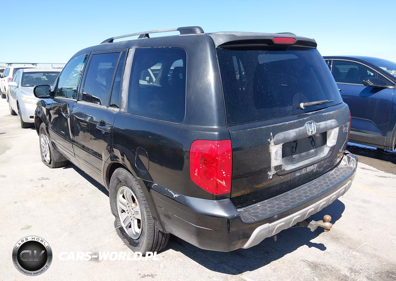 2003 Honda Pilot Ex-L VIN:2HKYF18563H558756 - 3