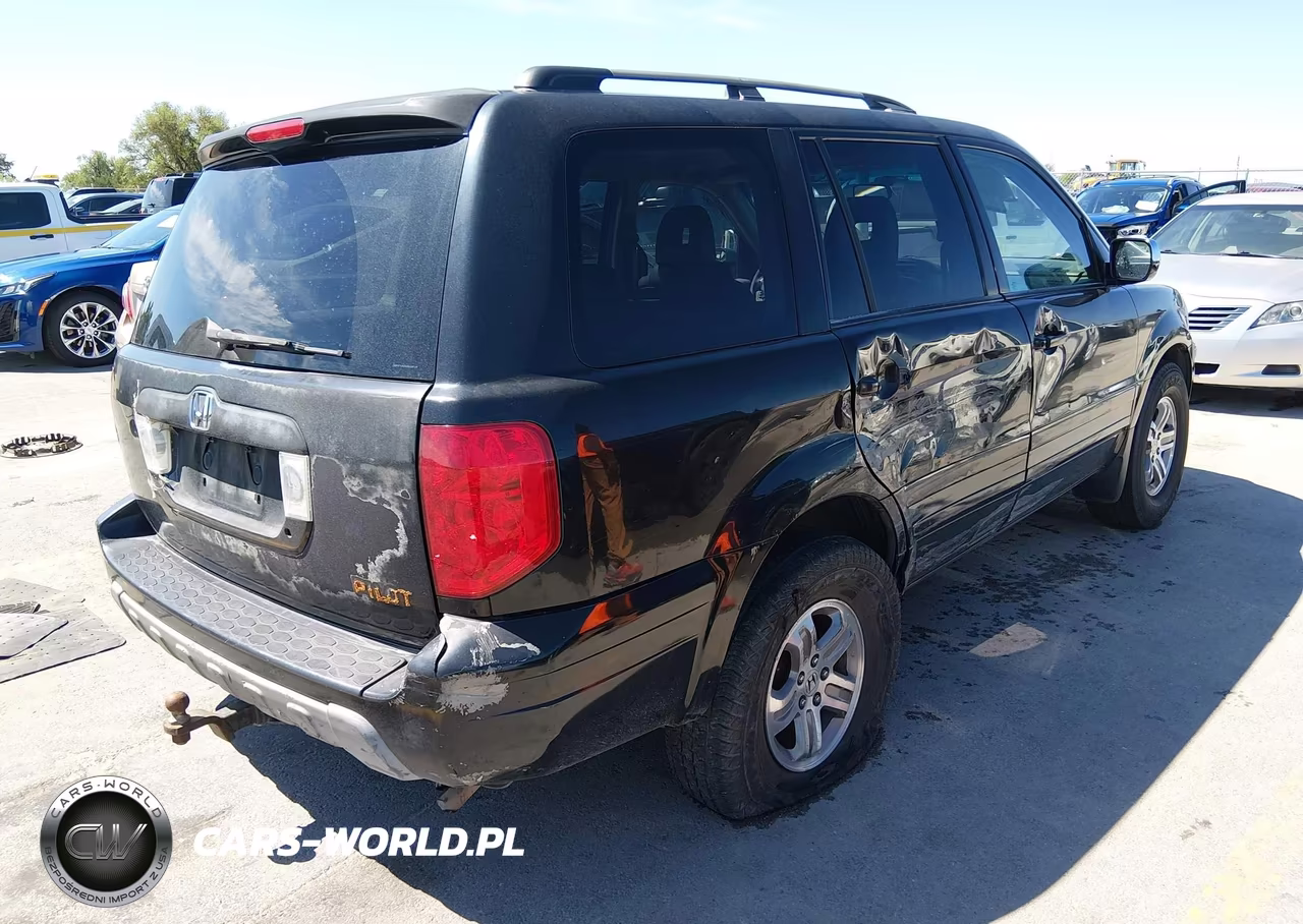 2003 Honda Pilot Ex-L VIN:2HKYF18563H558756 - 4