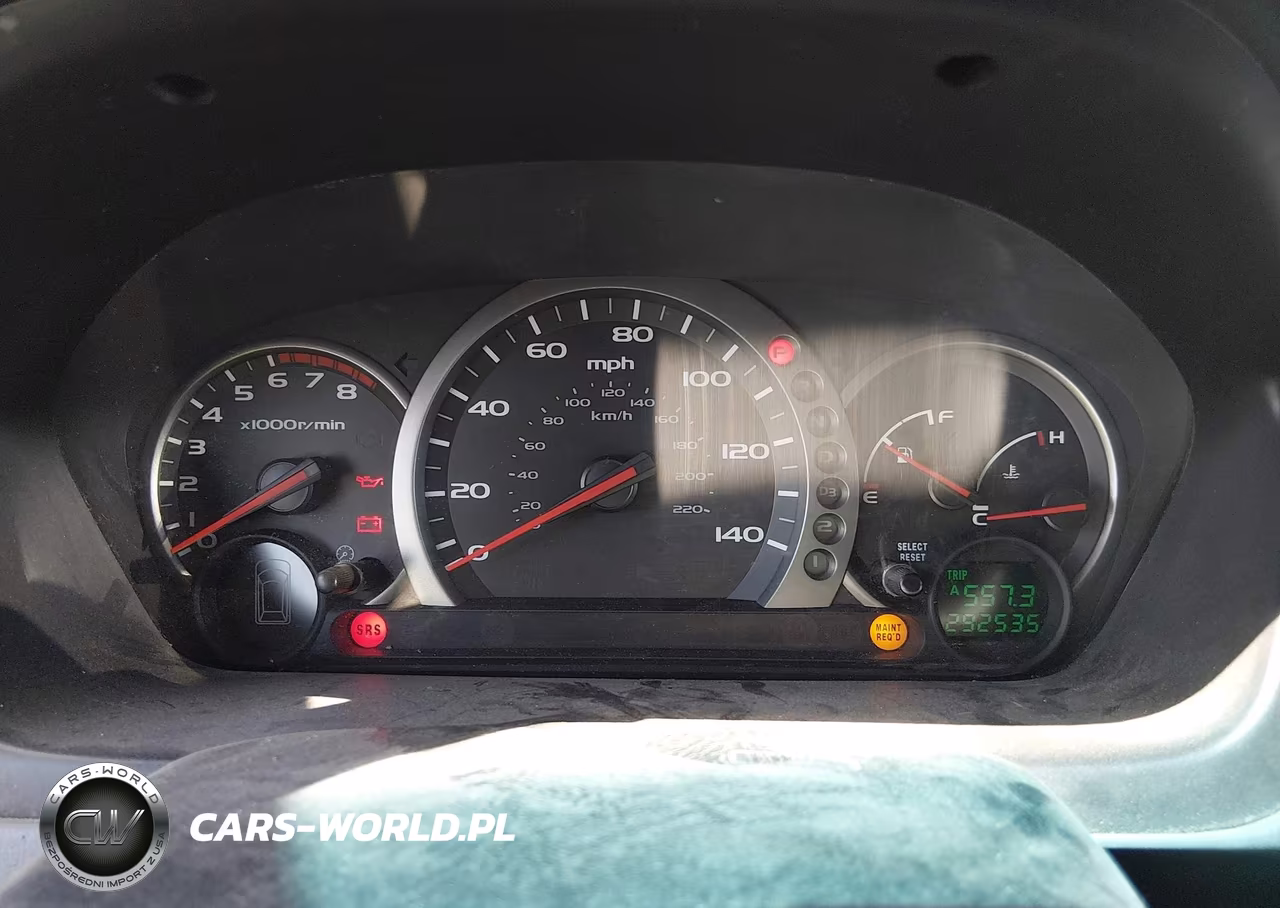 2003 Honda Pilot Ex-L VIN:2HKYF18563H558756 - 7