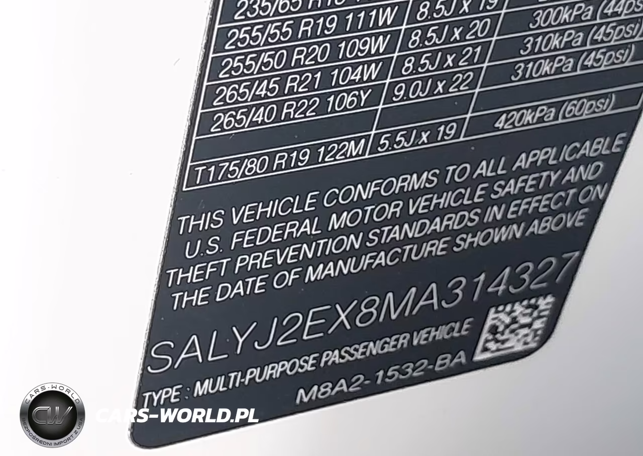 2021 Land Rover Range Rover Velar P250 S VIN:SALYJ2EX8MA314327 - 9