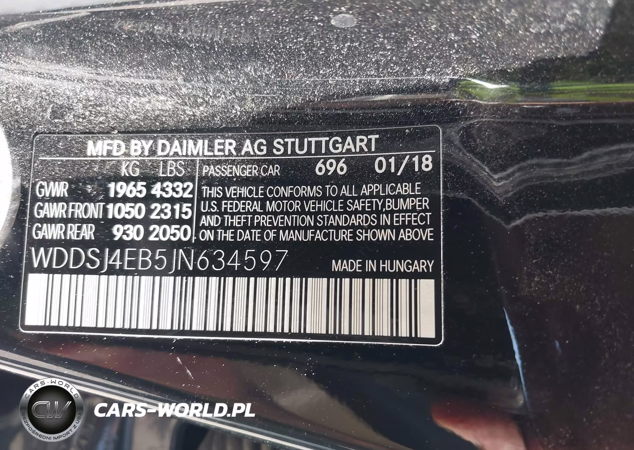 2018 Mercedes-Benz Cla 250 VIN:WDDSJ4EB5JN634597 - 9
