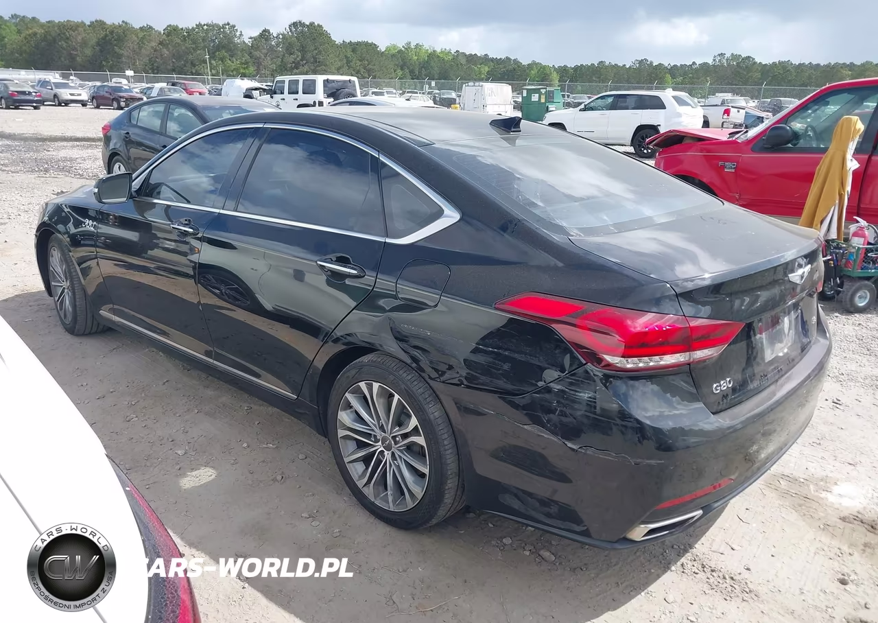 2017 Genesis G80 3.8 VIN:KMHGN4JE8HU178224 - 3
